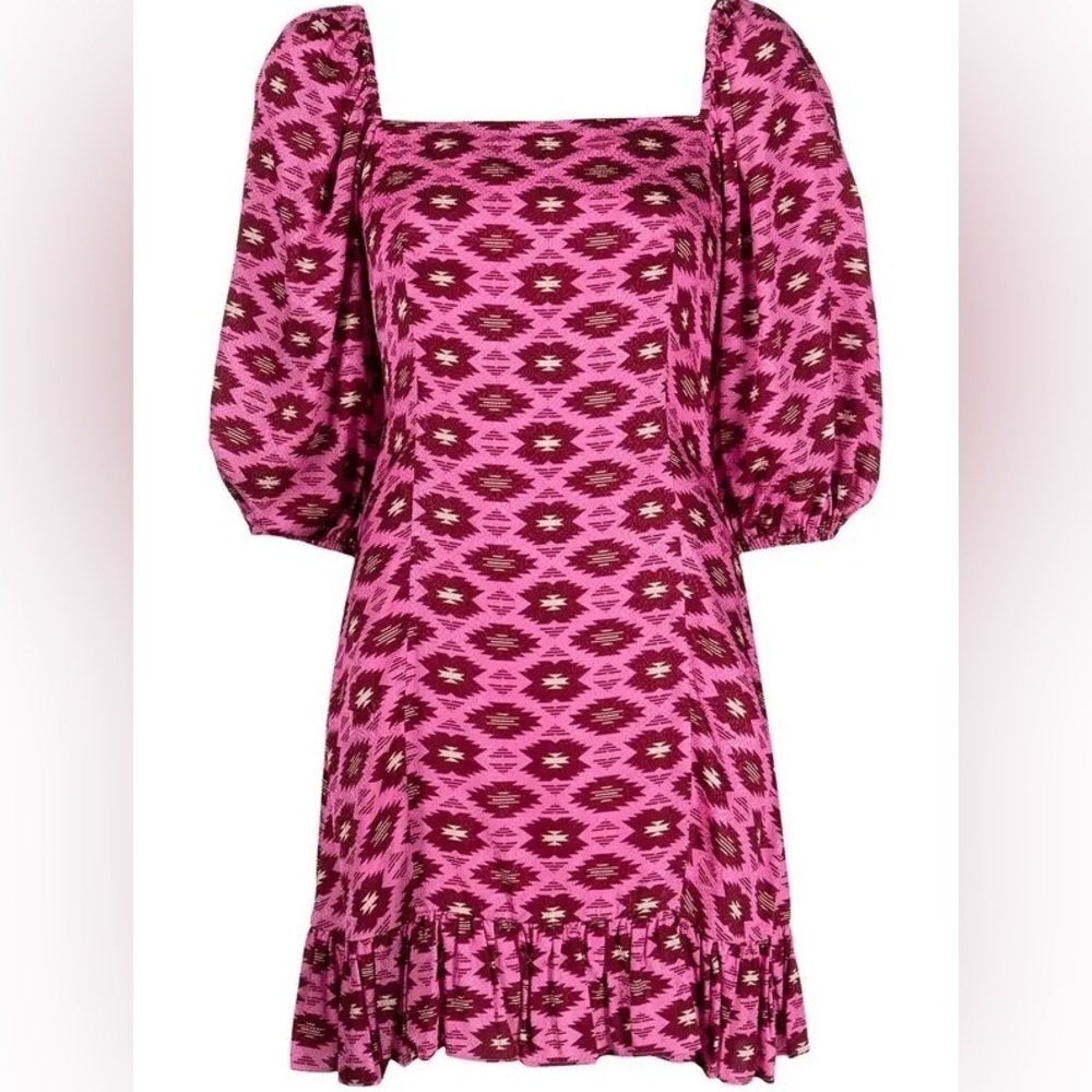SACHIN & BABI Natalia Geometric-Print Mini Dress in 6​​​​​​ - Picture 3 of 13